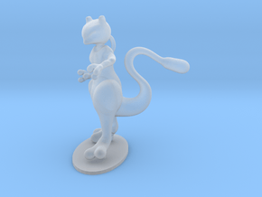 Mewtwo in Clear Ultra Fine Detail Plastic