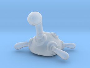 Shuckle in Clear Ultra Fine Detail Plastic
