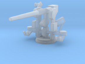 1/125 Scale 3 In 50 Cal Mk 24 Naval Gun in Clear Ultra Fine Detail Plastic