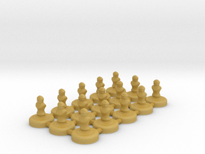 Game of Thrones Risk - Soldier Tokens in Tan Fine Detail Plastic