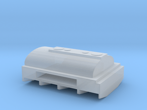 1/87 Scale M50 Water Tank Bed in Clear Ultra Fine Detail Plastic