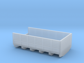 1/87 Scale M36 Truck Bed in Clear Ultra Fine Detail Plastic
