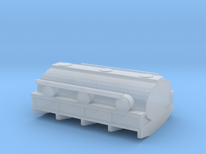 1/87 Scale M49 Fuel Tank Bed in Clear Ultra Fine Detail Plastic