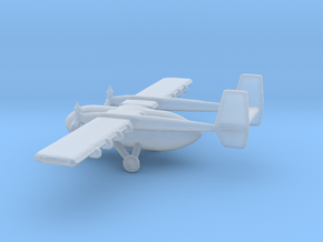 1/400 Scale IAI Arava Airplane in Clear Ultra Fine Detail Plastic