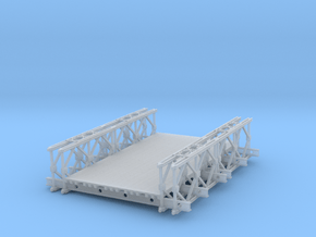 1/72 Scale Bailey Bridge Section in Clear Ultra Fine Detail Plastic