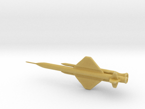 1/87 Scale X-7 Missile in Tan Fine Detail Plastic