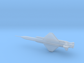 1/87 Scale X-7 Missile in Clear Ultra Fine Detail Plastic