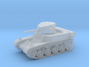 1/160 Scale Stuart M3A1 Light Tank in Clear Ultra Fine Detail Plastic