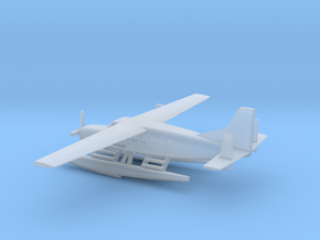 1/285 Scale Cessna 208 Float Plane in Clear Ultra Fine Detail Plastic