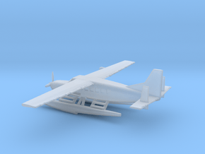 1/200 Scale Cessna 208 Float Plane in Clear Ultra Fine Detail Plastic