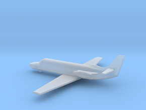 1/285 Scale Cessna 550 Citation Jet in Clear Ultra Fine Detail Plastic