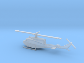 1/285 Scale UH-1J Model in Clear Ultra Fine Detail Plastic