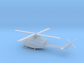 1/285 Scale UH-1Y Model in Clear Ultra Fine Detail Plastic