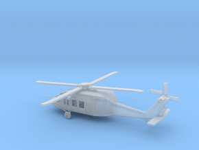 1/285 Scale BlackHawk HH-60 in Clear Ultra Fine Detail Plastic