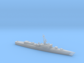 1/1250 Scale DE-1040 USS Garcia Class in Clear Ultra Fine Detail Plastic