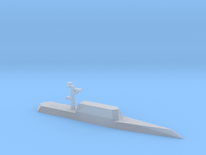 1/1250 Scale USS Sea Jet AESD-1 in Clear Ultra Fine Detail Plastic