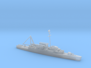 1/700 Scale USS Wantuck APD-125 in Clear Ultra Fine Detail Plastic