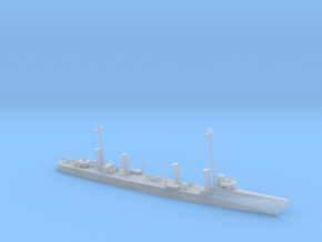 1/1250 Scale USS Bainbridge Class DD-1 Turtle Back in Clear Ultra Fine Detail Plastic