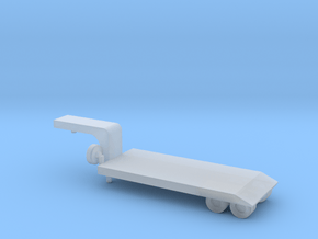 1/220 Scale M173 Semitrailer Low Bed in Clear Ultra Fine Detail Plastic