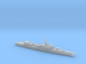 1/1800 Scale FF-1040 USS Garcia Class in Clear Ultra Fine Detail Plastic