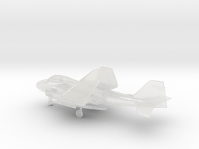Grumman A-6E Intruder (folded wings) in Clear Ultra Fine Detail Plastic: 6mm