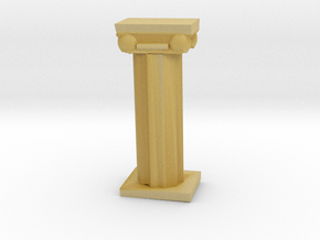 Greek Column in Tan Fine Detail Plastic