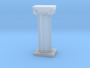Greek Column in Clear Ultra Fine Detail Plastic