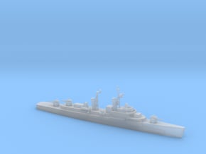 1/1250 Scale Forrest Sherman Class Mod Destroyer in Clear Ultra Fine Detail Plastic