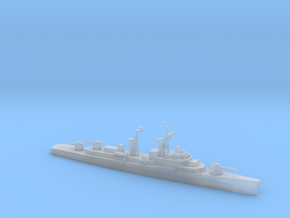 1/1800 Scale USS Hull DD-945 with 8 inch Gun 1975 in Clear Ultra Fine Detail Plastic