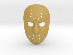 Jason Voorhees Mask (Small) in Tan Fine Detail Plastic
