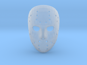 Jason Voorhees Mask (Small) in Clear Ultra Fine Detail Plastic