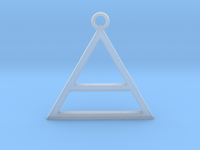 30 Seconds To Mars Pendant in Clear Ultra Fine Detail Plastic