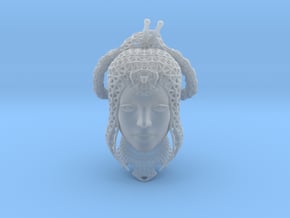 Princess Kitana (wireframe) Fan Art in Clear Ultra Fine Detail Plastic