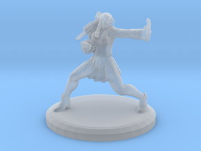 Karin Ver.2 W/ Base (Street Fighter V Fan Art) in Clear Ultra Fine Detail Plastic