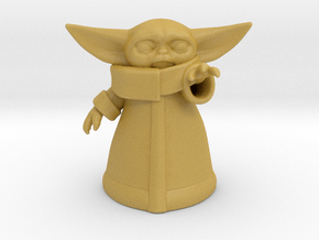 Baby Yoda (Ver.2) in Tan Fine Detail Plastic