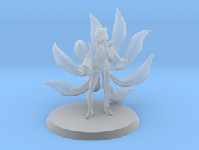 Ahri, the Nine Tailed Fox (35mm) in Clear Ultra Fine Detail Plastic