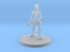 Lux, the Lady of Luminosity (35mm) in Clear Ultra Fine Detail Plastic