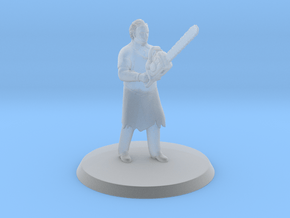 Leatherface (35mm) in Clear Ultra Fine Detail Plastic