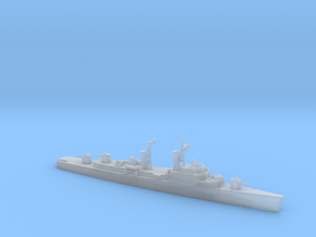 1/2400 Scale Forrest Sherman Class Destroyer in Clear Ultra Fine Detail Plastic