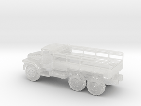 1/144 Scale M135 Truck in Clear Ultra Fine Detail Plastic