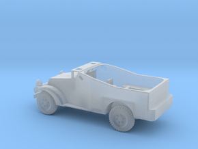 1/160 Scale M3 Scout Car in Clear Ultra Fine Detail Plastic