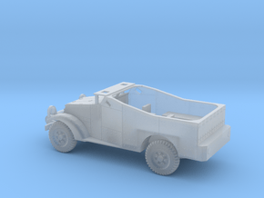 1/100 Scale M3 Scout Car in Clear Ultra Fine Detail Plastic