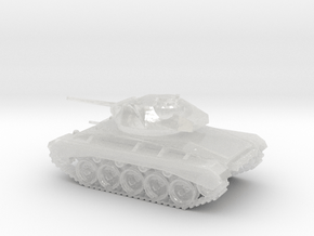 1/100 Scale M24 Chaffee Tank in Clear Ultra Fine Detail Plastic