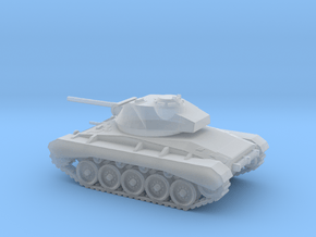 1/144 Scale M24 Tank in Clear Ultra Fine Detail Plastic
