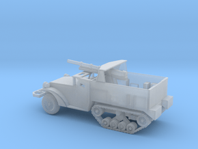 1/87 Scale T12 Halftrack 75mm in Clear Ultra Fine Detail Plastic