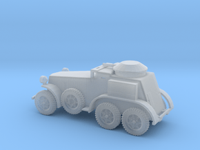 1/87 Scale M1 Armored Car 1932 in Clear Ultra Fine Detail Plastic