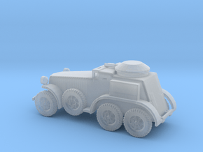 1/100 Scale M1 Armored Car 1932 in Clear Ultra Fine Detail Plastic