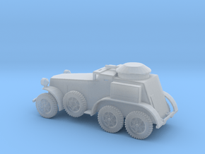 1/160 Scale M1 Armored Car 1932 in Clear Ultra Fine Detail Plastic