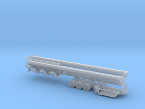 N Wind Blade Trailer (Expandable) in Clear Ultra Fine Detail Plastic