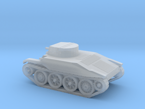 1/160 Scale T4E1 Combat Car in Clear Ultra Fine Detail Plastic